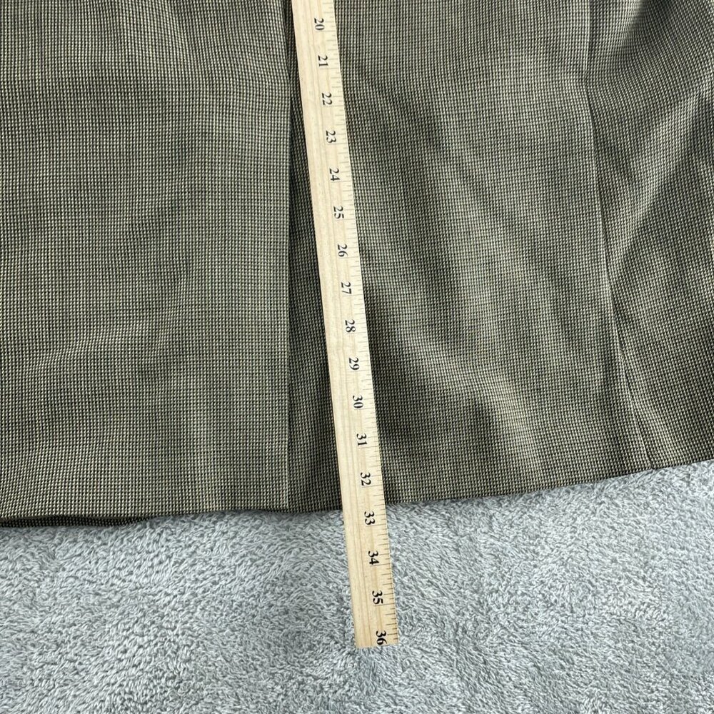 Marshall Fields Mens 46 Blazer Jacket L Wool & Silk Blend Beige Lined Two 5785 - Picture 6 of 12